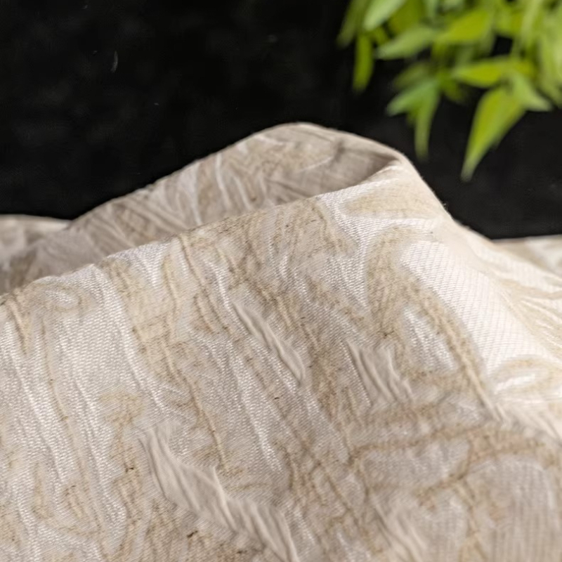 Tessuto Jacquard in Lino Beige - Home Textiles Design recensione e prezzo