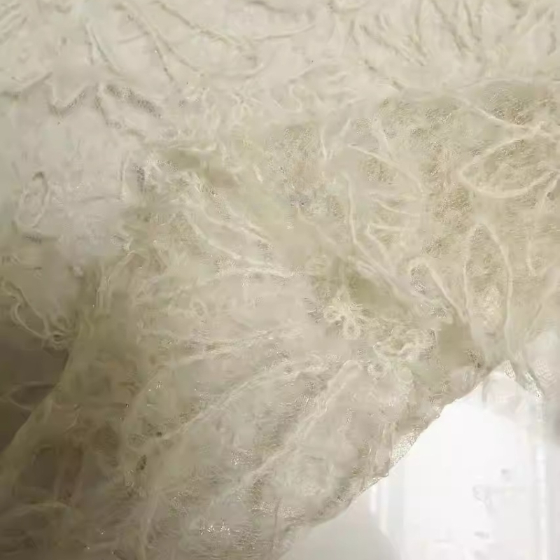 Tessuto in Pizzo Ricamato con  - Home Textiles Design recensione e prezzo